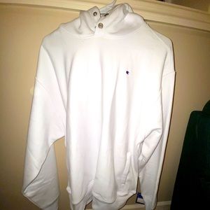 RARE Champion Reverse Weave Snap Sweatshirt